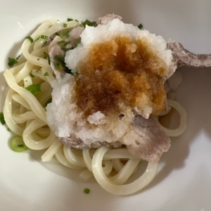 冷しゃぶおろしのぶっかけうどん